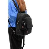 571 Collections Hem Sırt Hem Göğüs Spor Genç Kadın Çantası Siyah (Model: 571-8D)