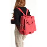 571 Collections Iki Fonksiyonlu Sırt ve El Çantası Ultra Hafif Kırmızı (MODEL:571-5H)