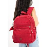 571 Collections Ultra Hafif Çok Cepli Orta Boy Sırt Çantası Kırmızı Model : 571 3E
