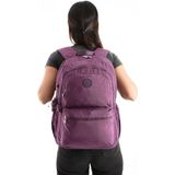 571 Collections Ultra Hafif Sırt Çantası Okul Seyahat Unisex Mor Model : 571 1C