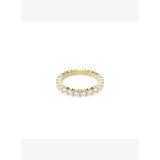5750960 Swarovski Yüzük Matrıx:Rıng Gold Shıny Whıte/Gos 60