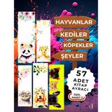 57'li Kitap Ayracı Seti - Özel Paket2