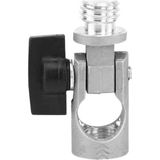 5/8 Açılı Tripod Döner Seviyeler Çift Eğim Ayarı Kaldırma Braketi Çubuk Adaptörü Eğik Braket (Yurt Dışından) - Set - Siyah