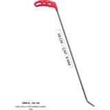 58 cm 8 mm Çap Sağlı Sollu Tek Kıvrımlı Sağ Boyasız Göçük Düzeltme Çubuğu, Pdr Çubuk - S6-05