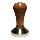58 mm Ahşap Saplı Wallnut Tamper Cafe Bar Barista Ekipmanları Kahve Espresso Temper İnox Paslanmaz