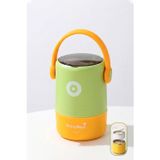 580 ML Sızdırmaz 2 Kaseli 304 Paslanmaz Çelik Lunch Box Yeni Nesil Sefer Tası Kaşıklı Askıl�