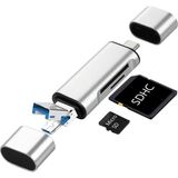 5848 Type C USB Kart Okuyucu Micro Sd Card Reader Çevirici Dönüştürücü Adaptör