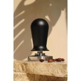 58MM Tamper Klikli, Profesyonel Kahve Presi, Dayanıklı ve Kullanışlı Tasarım - Antrasit
