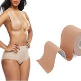 5CM x 5M kadın Göğüs Kaldırma Ve Şekillendirme Bandı meme Push Up Vücut Görünmez Yapışkanlı Sütyen