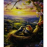 5D Yapışan Boncuk Mozaik Tablo 30 * 40 cm XQH90501