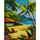 5D Yapışan Boncuk Mozaik Tablo 30 * 40 cm YZSX29