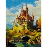 5D Yapışan Boncuk Mozaik Tablo 30 * 40 cm YZSX36
