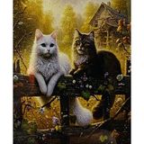 5d Yapışan Boncuk Mozaik Tablo 40 * 50 cm XQC87324 - Çok Renkli