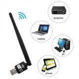 5Dbi Uzun Antenli Kablosuz (Wireless) Ağ Adaptörü-Pc USB Wi-Fi Alı