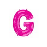 5DM 1 Metre Pembe G Harfi Folyo Harf Balon Pembe Folyo Balon G Harf Balon Uygun Folyo Yeni