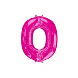 5DM 1 Metre Pembe O Harfi Folyo Harf Balon Pembe Folyo Balon O Harf Balon Iç Dış Mekan Balonu