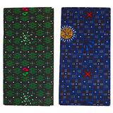 5DM 2 Bölmeli Küçük Smart Dikdörtgen Saklama Kutusu, Lila, 13,5 x 19 x 4,5 cm