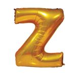 5DM 75 Cm Z Harfi Folyo Balon Altın