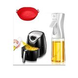5DM Airfryer Cam Zeytin Yağı Spreyi 210 Ml + 20 Cm Pişirme Kağıdı Silikonu