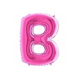5DM B Harf Folyo Balon Fuşya 100cm