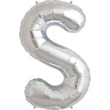 5DM Balon S Harf Gümüş Folyo Balon 102 Cm
