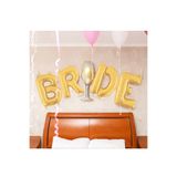 5DM Bride Balon Cheers, 5'li Paket, Gold Harf Folyo Balon, Bekarlığa Veda Partisi