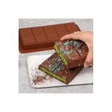 5DM Büyük Boy Dubai Çikolata Kalıbı, Silikon Şeker Bar Kalıpları, Set of 3