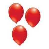 5DM Fırsat Ayı Metalik Kırmızı Balon, 100'lü Set
