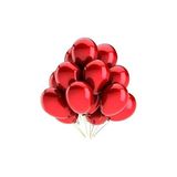 5DM Fırsat Ayı Metalik Kırmızı Balon, 5 Adet