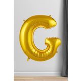 5DM G Harfi Folyo Balon Gold 100 Cm 40 Inç 1 Metre Altın