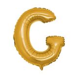5DM Gold Renk Folyo Balon Ç Harfli Helyum Balon 100 Cm Dev Boy