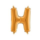 5DM H Harf Folyo Balon Gold 100 Cm