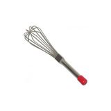 5DM Kalaylı Tel Çırpıcı 27 cm - Beyaz - Kırmızı
