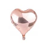 5DM Kalp Folyo Balon 45 Cm Rose