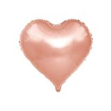 5DM Kalp Folyo Balon Rose Gold 60 Cm