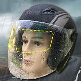5DM-Motosiklet Kaskı İçin Yağmur Kaydırıcı