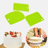 5DM Pasta Hamur Şekillendirici Spatula Kesici Kazıyıcı Dekoratör Set - 1 Adet