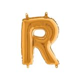 5DM R Harf Folyo Balon Gold 100 Cm