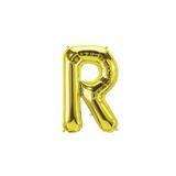 5DM R Harf Folyo Gold Renk Balon Küçük 35 Cm