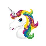 5DM Renkli Unicorn Folyo Balon Büyük Boy Helyum Uyumlu 92x126 Cm