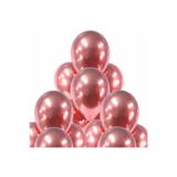 5DM Rose Gold Krom Balon, 50 Adet, 30 cm