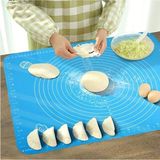 5Dm Silikon Ölçekli Kullanımı Kolay 40x50 cm Ekmek Hamur Açma Matı