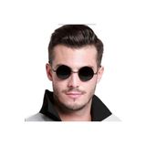 5DM Siyah Çerçeveli Siyah Renk John Lennon Gözlüğü
