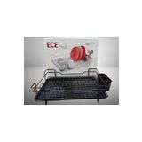 5DM Siyah Metal Damla Tabaklık Bulaşıklık Ece Metal Tabaklık 46 x 37 x 11,5 cm