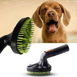 5DM-Süpürgeye Takılabilir Ergonomik Kedi Köpek Tüy Tarama Fırçası