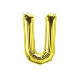 5DM U Harf Folyo Gold Renk Balon Küçük 35 Cm