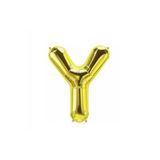 5DM Y Harf Folyo Gold Renk Balon, 35 cm