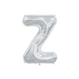 5DM Z Harf Folyo Gümüş Balon Küçük 35 Cm