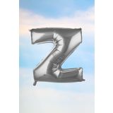 5DM Z Harfi Gümüş Folyo Balon 100 Cm 40 Inç 1 Metre Silver