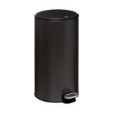 5five Çöp Kovaları Simply Smart Delta 30 Lt Metal Siyah